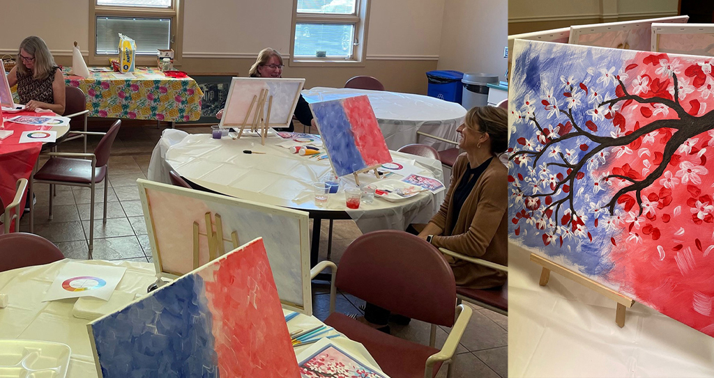 Painting Party raises funds for UUARC
