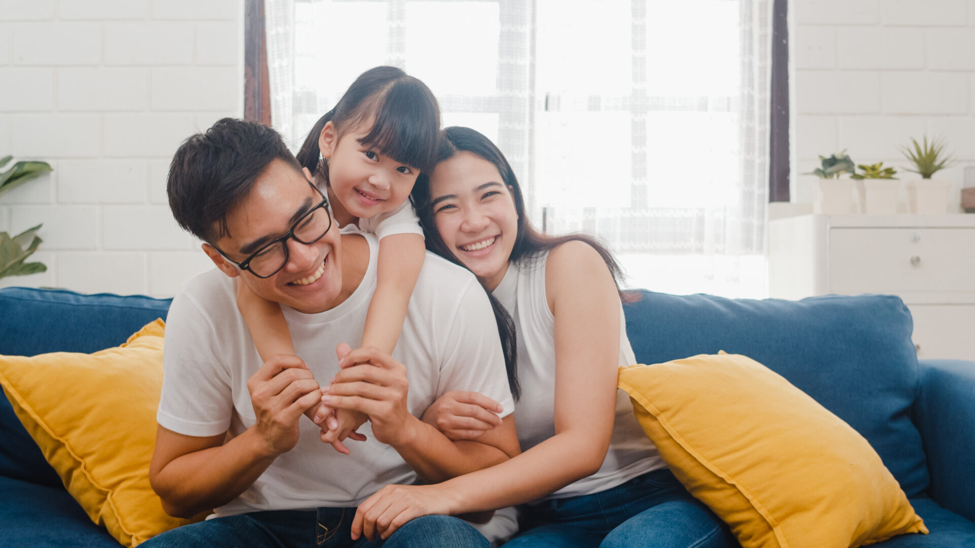 Happy Family with Child